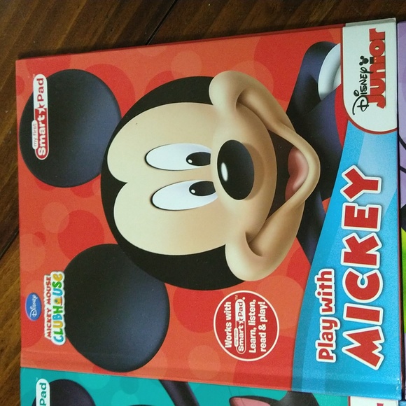 Disney Smart Pad Interactive Mickey Mouse Club House Book Set of 4 - Picture 3 of 6